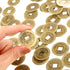 Boao 100 Pieces Chinese Coins, Chinese New Year Feng Shui Coins I-Ching Ornament for Wealth and Good Luck (1.1 Inch)