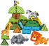 Voxifyx Magnetic Tiles Set Grassland Animals Theme Toys, Magnet Tiles Building Blocks Toys