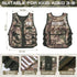 17 PCS Kids Army Costume - Military Soldier Dress Up Role Play Set with Camouflage Vest and Accessories