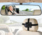 pemacom Baby Car Mirror Camera: Dash-Free 4.3-inch HD Clear Night Vision Wide Angle