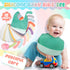 Adjustable Waterproof Silicone Baby Bibs - Soft Feeding Supplies for Kids