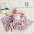 Momcozy 2 Count (Pack 1), 28 28 Inch, Baby Hooded Towel-Made from Cotton, Suitable for Newborn Shower Gifts, of X Ink