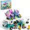 HJPLPXH Flower rv Camper Van Building Set 862 Piece Botanical Travel Bus with
