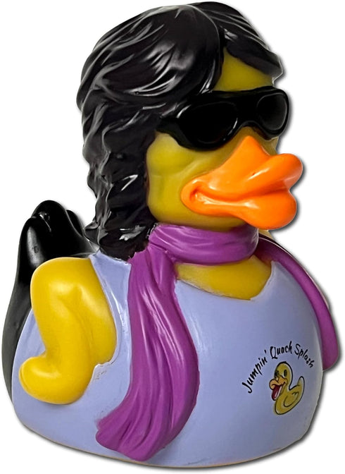 Jumpin' Quack Splash - Floating Rubber Ducks, Collectible Bath Toy Gift for Kids & Adults