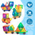 Magnetic Tiles Cars Construction Set - 4 PCS Educational Magnetic Building Blocks for Kids 3+