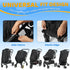 95% 50+), Orzbow Stroller Sun Shade, Breathable Sun Shade Cover for Stroller with Mosquito Net & Zip, Universal Baby