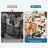Redcoutt (W4 Stroller Snack Tray Compatible with Wonderfold Wagon - Upgraded with Extra Thick Base, Waterproof Faux