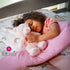 Jolitee My First Bear, 10" Pink Teddy Bear Stuffed Animal for Baby Newborn