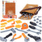 Kids Tool Set,MAGIC4U Toddler Tool Set with Tool Bag,11 Tools Equipements,Pretend Play