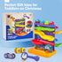 Toddler Toys for 1 Year Old Boy - 2 in 1 Pound Ball Toy & Car Ramp Race Track Learning Active Developmental Toys