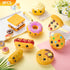 8 Zhanmai Pcs Slow Rising Toys Food Foam Stress Toys in Hot Dog Cake Bread Smore Pizza Biscuit Donut for Teens Adults