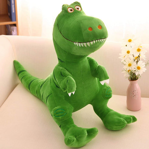 TIPINOICE Cute Dinosaur Stuffed Animal Toys Soft Dino Plush Doll T-Rex Tyrannosaurus Dinosaur Figure Green 21"