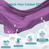 Sasttie Pregnancy Pillows for Sleeping, U Shaped Cooling Full Body Pillow with Removable Cover, Pregnant Women Must