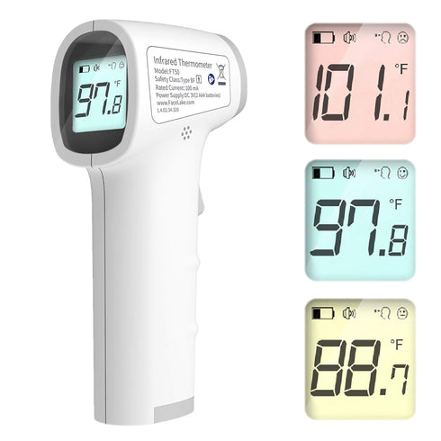 FT50 Non Contact Thermometer Infrared Fever Monitor Screen Display for Adults Kids