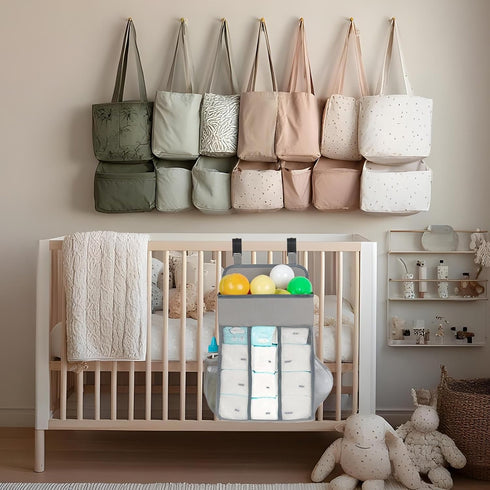 Generic Closet, Hanging Diaper Caddy Organizer - Hangable Nappy Stacker, Household Diapers Organizer | For Changing