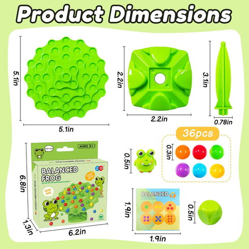 Yeopopshop 2-Player Interactive Balance Game, Balanced Tree Board Game with Colorful Beads, Balance Tree Learning