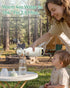17 OZ Portable Bottle Warmer for Travel, Fast Baby Bottle Warmer Portable with Precise Temperature Control, Milk