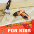 JOY TOWN Set JoyTown Kids Real Power Drill Electric Cordless Drill Tool Kit for Children with Interchangeable Bits