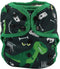 Hibaby One Size Cloth Diaper Cover Snap With Double Gusset (Dinosaur)