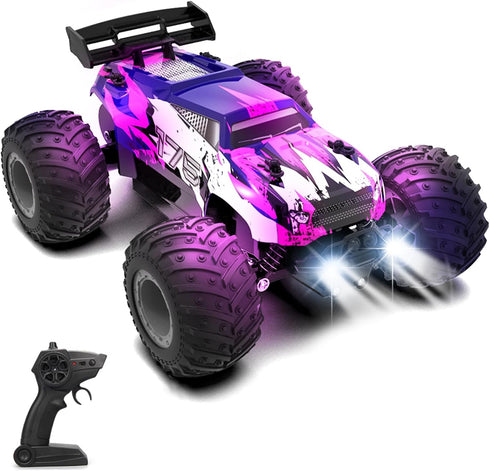 Sjpzwcrl Remote Control Car Toy Truck: - Hand Controlled Monster Truck Toys