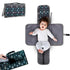 SAIGA CASA Portable Baby Changing Pad Waterproof Travel Diaper Mat for Newborns, Lightweight &