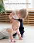 Soft Baby Rattle Toys, Foot Finder Socks & Wrists Rattles, Ankle Leg Hand Arm Bracelet Activity Rattle, 4pcs
