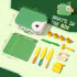 Set Set Set Montessori Kitchen Tools for Toddlers,Kids Knife for Real Cooking,Toddlers Knife with Storage Box Kids Safe
