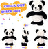 Easfan Talking Panda, Electric Walking Singing Stuffed Animal, Interactive Plush Toy for Kids Birthday Gift