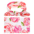 DRESHOW BQUBO Newborn Floral Receiving Blankets, Baby Swaddling with Headbands, Toddler Warm