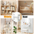 6-Pack Furniture Anchors for Baby Proofing, Anti Tip Straps Safety Kit to Prevent Dresser, Bookshelf, Cabinet from