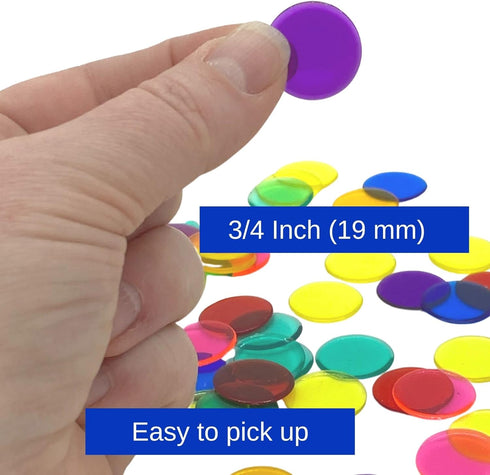 MR CHIPS Bingo Game - 18 Bingo Cards, 300 Bingo Chips, and Calling Cards for Fun Family Bingo Games