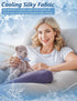 Meiz Pregnancy Pillow, Cooling Silky Pregnancy Pillows for Sleeping, Maternity Body Pillow for Pregnant Woman