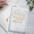 LINGTEER Happy 28th Birthday Gold Rhinestone Cake Topper - Cheers to 28th Birthday Anniversary Party Centerpieces