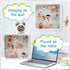 2 Pcs 3 Tiers Display Case for Figures, Wall Mounted Clear Dust Proof Storage Box for Mini Toys