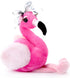The Petting Zoo Lash'z Flamingo Stuffed Animal, 14 inches Plush Toy for Girls