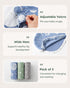 100% 3 Pack 3-6 Unnivoll Baby Swaddles for Newborns with Zipper, Cotton Newborn Swaddle Sack, Baby Swaddles Months