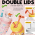 24 oz 316 2 V3.0 Como bebe Insulated Whale Fountain Sippy Cup, food-grade Stainless Leak-Proof Straw,Tumbler