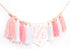 1/2 Tassels,6 Daisy Birthday High Chair Banner - Girls Half Birthday Party Decorations,Boho Daisy Highchair Banner