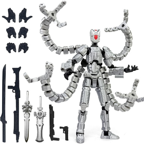Aesinos T13 Assembly Completed Action Figure 3D Printed Multi-Jointed Movable T13 Nova 13
