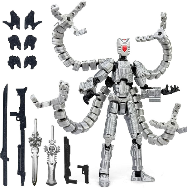 Aesinos T13 Assembly Completed Action Figure 3D Printed Multi-Jointed Movable T13 Nova 13