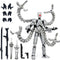 Aesinos T13 Assembly Completed Action Figure 3D Printed Multi-Jointed Movable T13 Nova 13