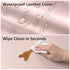 YENING Waterproof Leather Baby Changing Pad - Pink Dresser Mat