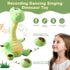 HCdoujoy 13" Dancing Dinosaur, Repeating What You Say Mimicking Recording Plush Baby Toy Musical Songs Singing Talking