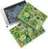Cobble Hill 1000 Piece Puzzle - Rainbow Collection: Green - Sample Poster Included