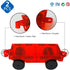 MAGBLOCK 2 Piece Car Set for Magnetic Blocks Tiles - Enrich Your Magnet Tiles STEM Educational Toys