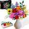 CUBIMANA Flower Bouquet Building Set, 1043 PCS Bouquet Botanicals Collection for Mom