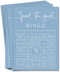 Wedding Shower Games Cards, 25Pcs Prefilled Find The Guest Bingo Game Cards, Engagement Party Supplies for Guests