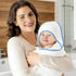 2 Pack 0-7 37.5 37.5 Inch) Baby Bath Towel - Rayon Made from Bamboo, Ultra Soft Hooded Towels for Kids - X Large Size