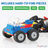 Play Platoon 400 Piece Wheels and Axles Sets, Building Bricks Car Parts and Pieces Kit