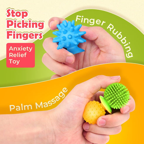 20 Pack Sensory Fidget Toys Kids Adults Textured Suction Cup Sensory Toys for Kids with Autism- Bulk Fidgets